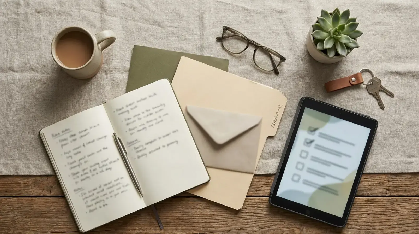 Dossier locataire avec pièces justificatives triées pour une location en bail mobilité à Paris