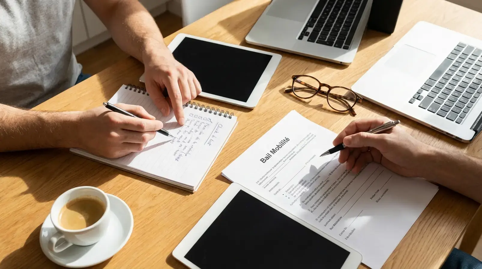 Signature d’un bail mobilité avec annexes : DPE, ERP et état des lieux