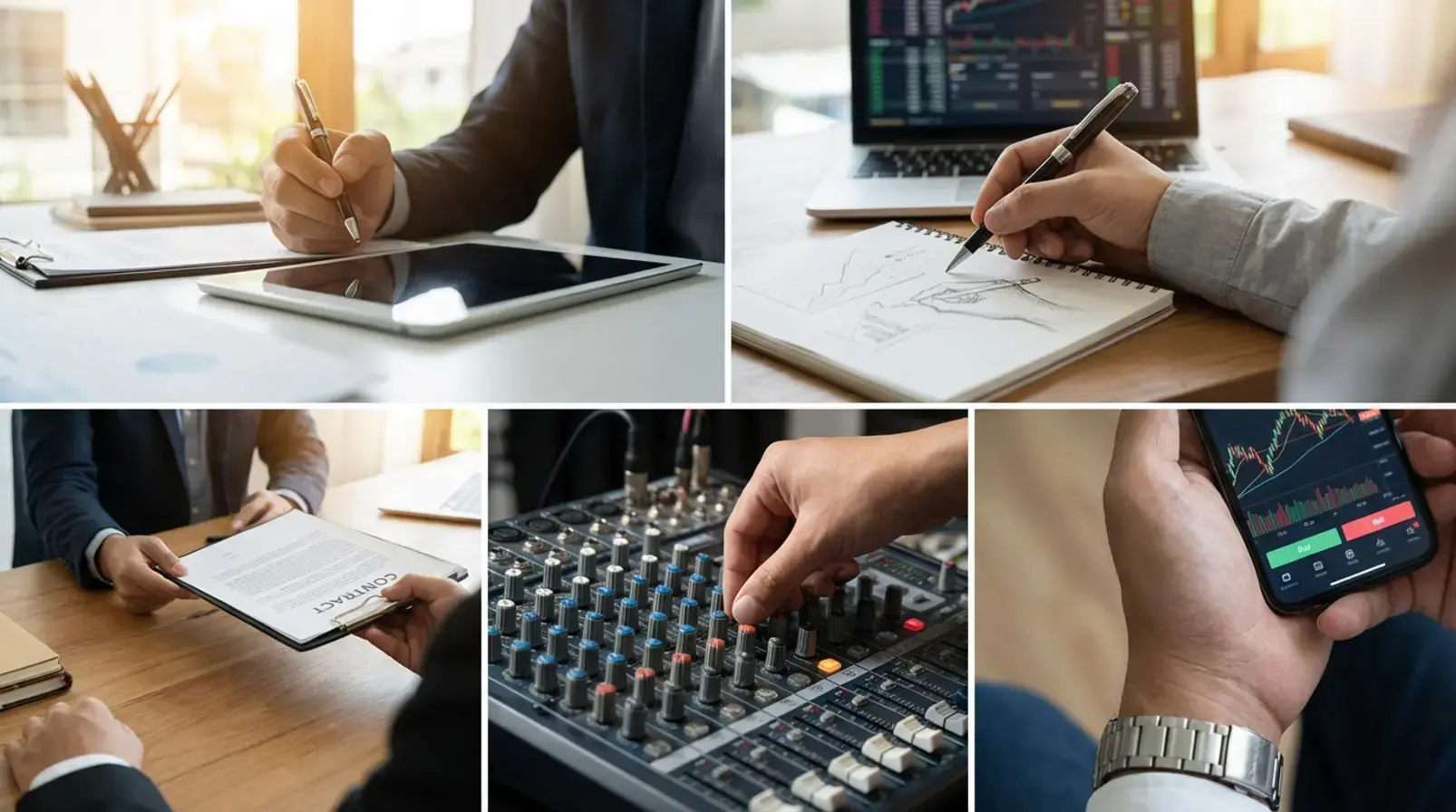 Documents de conformité et contrat sur un bureau, pour encadrer une sous-location et une conciergerie Airbnb à Paris 13