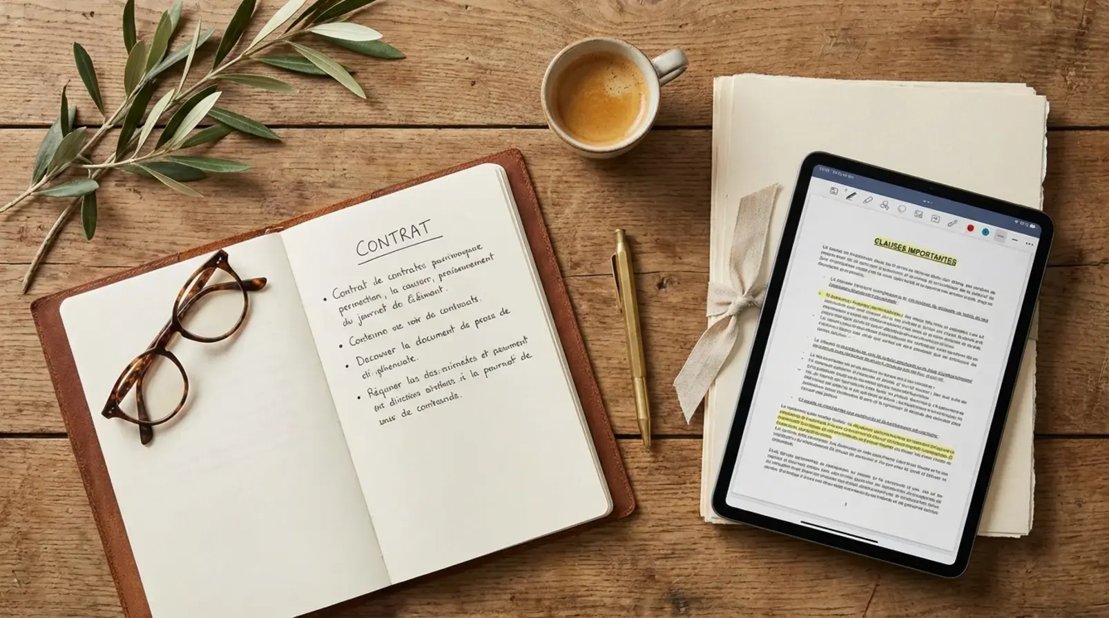 Kit de turnover Airbnb : gants, produits de nettoyage, linge plié et check-list papier