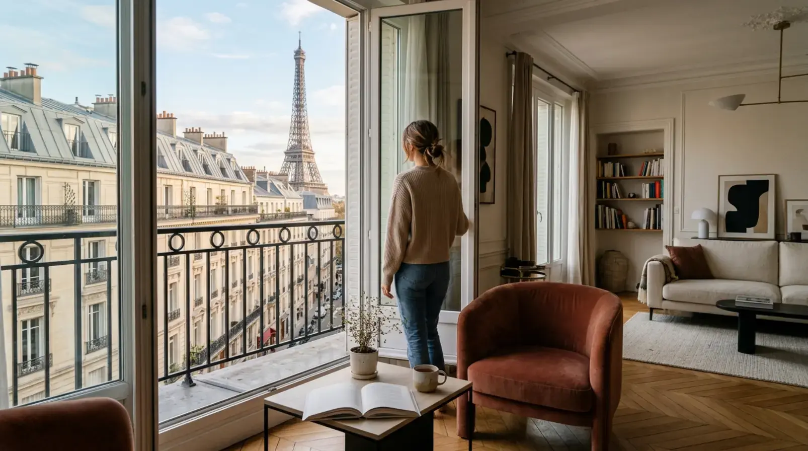 Sous-location Paris 15 dans une rue résidentielle du 15e arrondissement