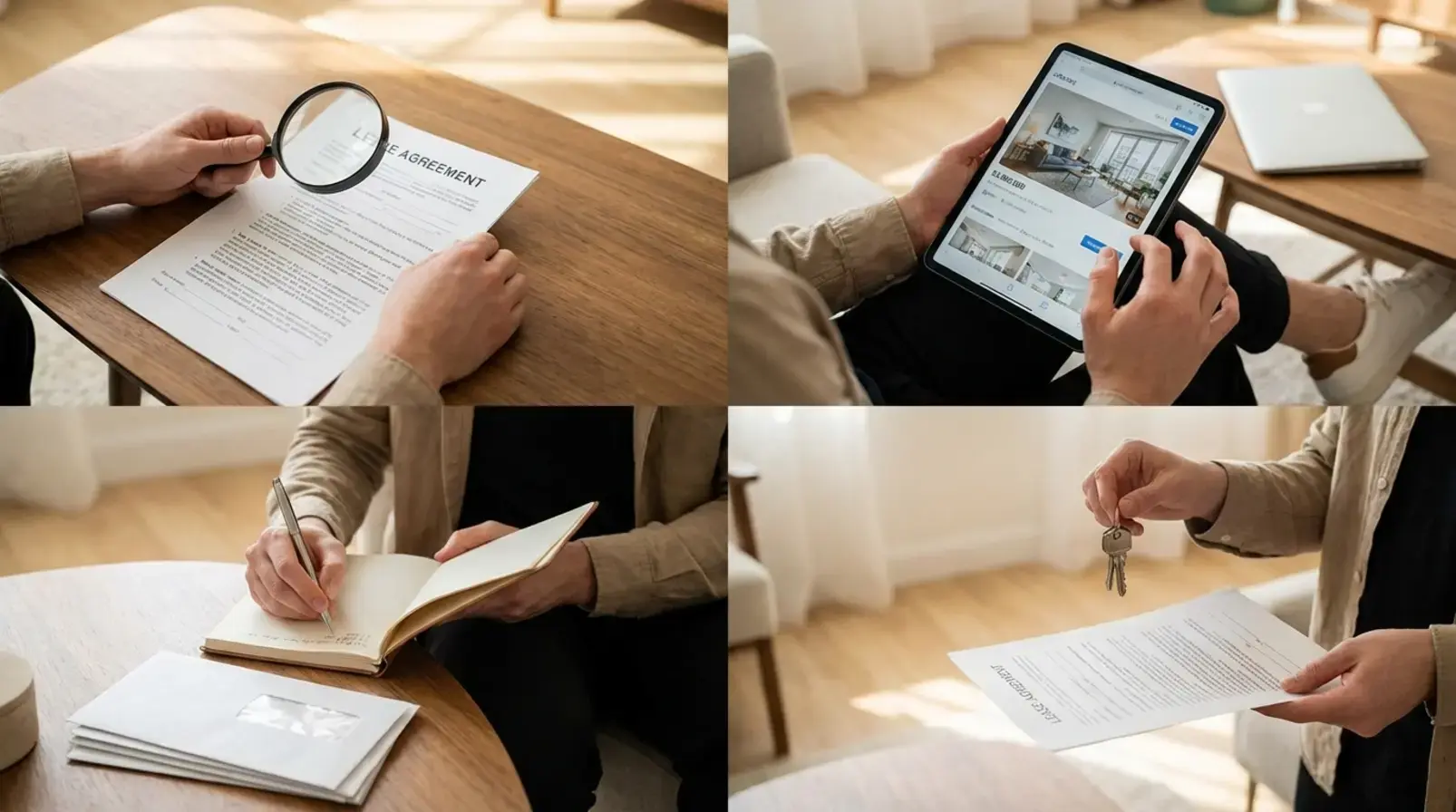 Collecte de preuves de sous-location illégale sur ordinateur et smartphone